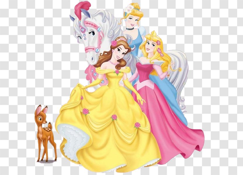 Askepot Belle Ariel Rapunzel Princess Jasmine - Disney Enchanting Storybooks - Cartoon Transparent PNG