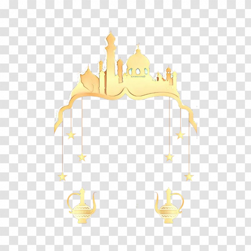 Product Design Yellow Lighting - Crown Transparent PNG