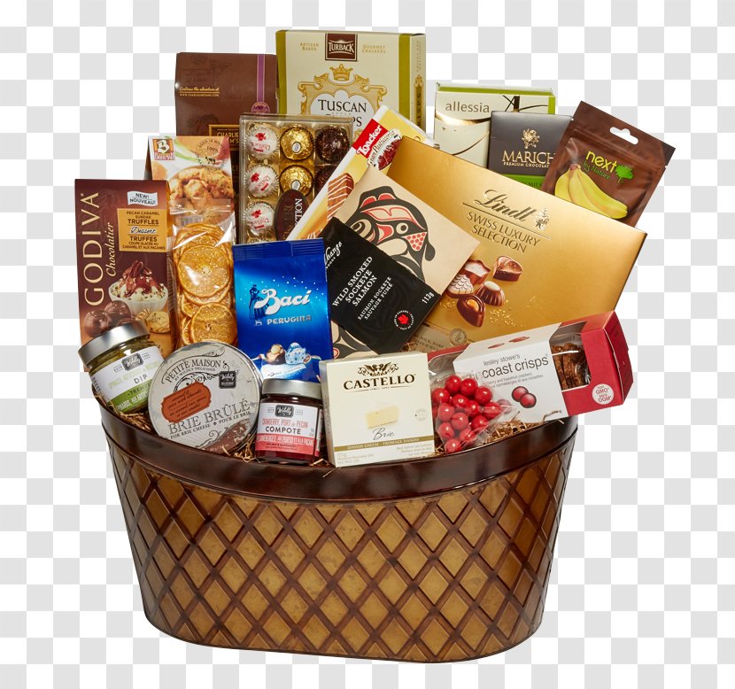 Food Gift Baskets Father's Day Hamper - Godiva Dark Chocolate Transparent PNG