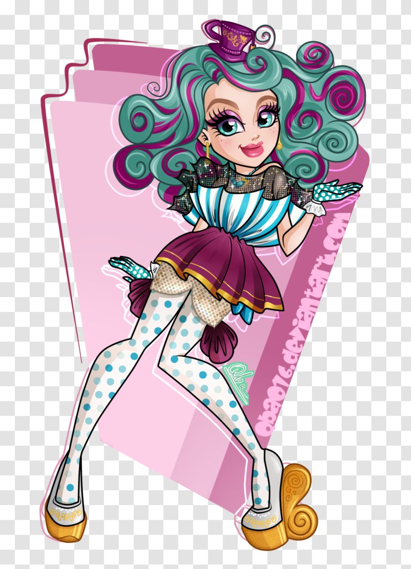 Ever After High The Mad Hatter Cheshire Cat Clip Art - Frame - Flower Transparent PNG