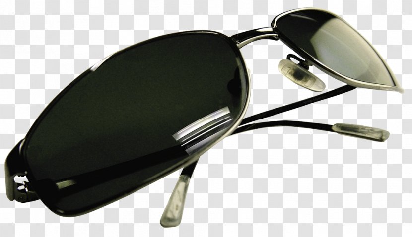 Aviator Sunglasses Goggles - Mirrored Transparent PNG