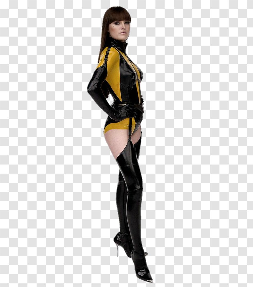 Malin Åkerman Watchmen Laurie Jupiter Silk Spectre Nite Owl - Silhouette - Art Transparent PNG