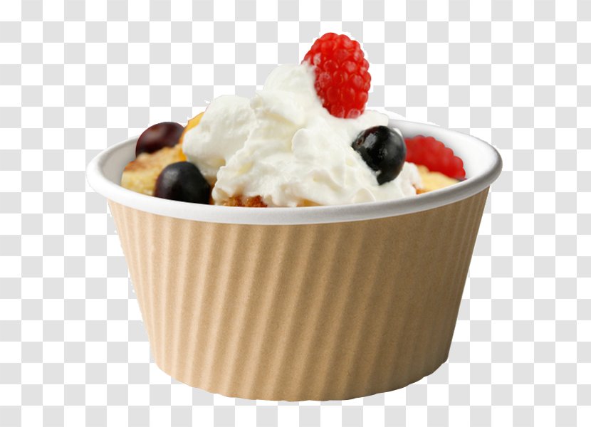 Frozen Yogurt Ice Cream Sundae Aluminium Foil Plate - Milliliter Transparent PNG