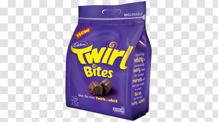 Twirl Kraft Foods Cadbury Brand Chocolate Bar - Silky Sauce Background Transparent PNG