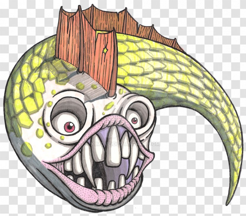 Skull Fish Reptile Clip Art - Frame Transparent PNG