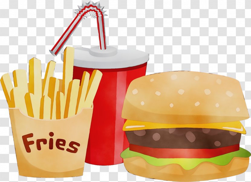 French Fries - Wet Ink - Food Hamburger Transparent PNG