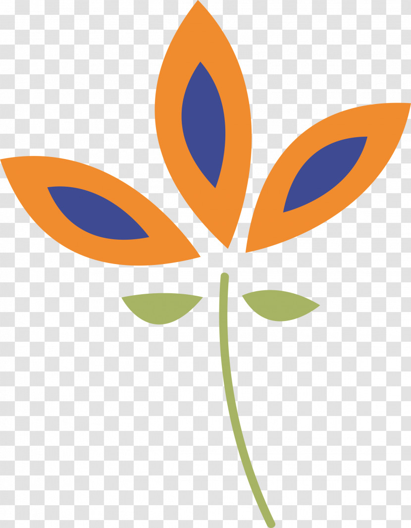 Leaf Plant Stem Flora Line Flower Transparent PNG