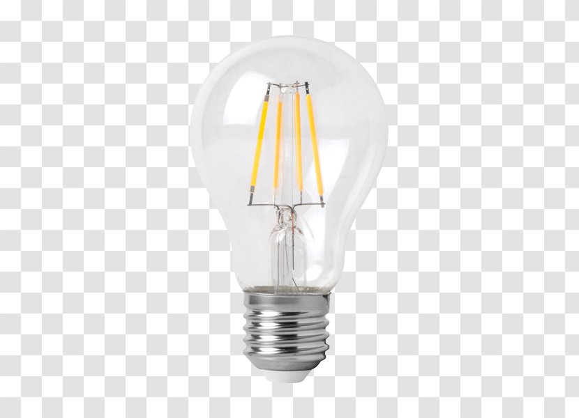 Incandescent Light Bulb LED Lamp Filament Lighting - Lightemitting Diode - Led Transparent PNG