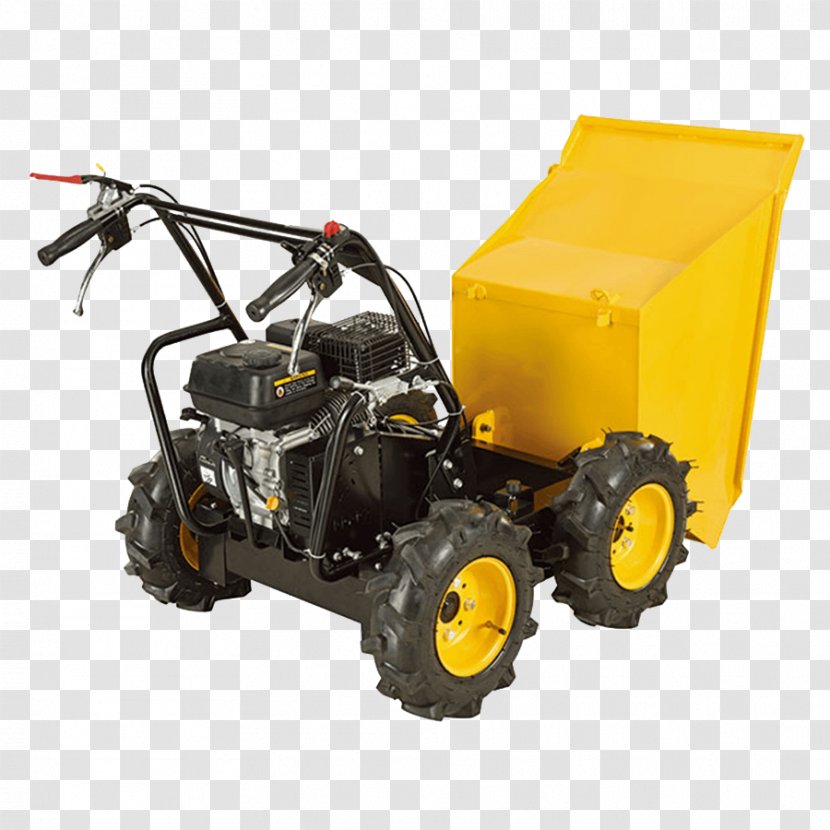 Dumper Dump Truck Wheelbarrow MINI Cooper Lumag MD300R 300kg Petrol Power Barrow - Industry - Sand Blaster On Trailer Transparent PNG