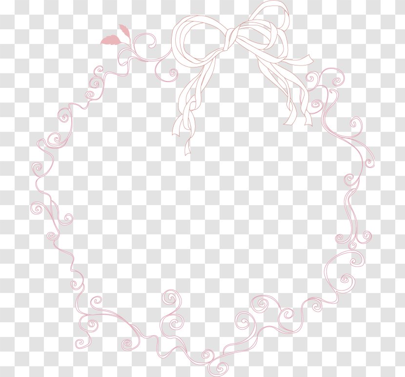 Petal Pattern - Heart - Line Transparent PNG