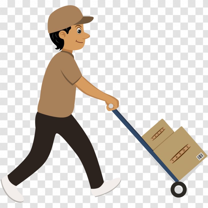 Clip Art Vector Graphics Package Delivery - Royaltyfree - Salida De Bodega Transparent PNG