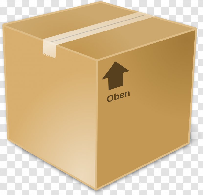 Cardboard Box Paper Clip Art - Package Delivery Transparent PNG