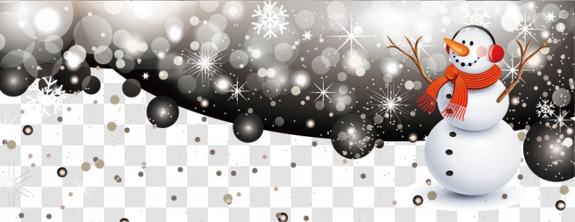 Christmas Snowman Vecteur - Tree - Vector Background Transparent PNG