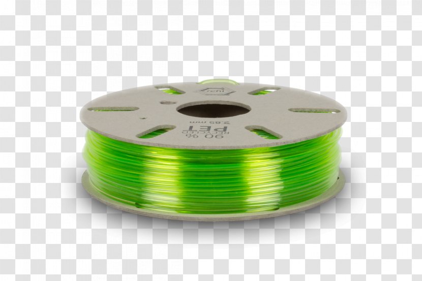 3D Printing Filament Polyethylene Terephthalate Refil Recycling - Polyethyleentereftalaatglycol - Roll Transparent PNG