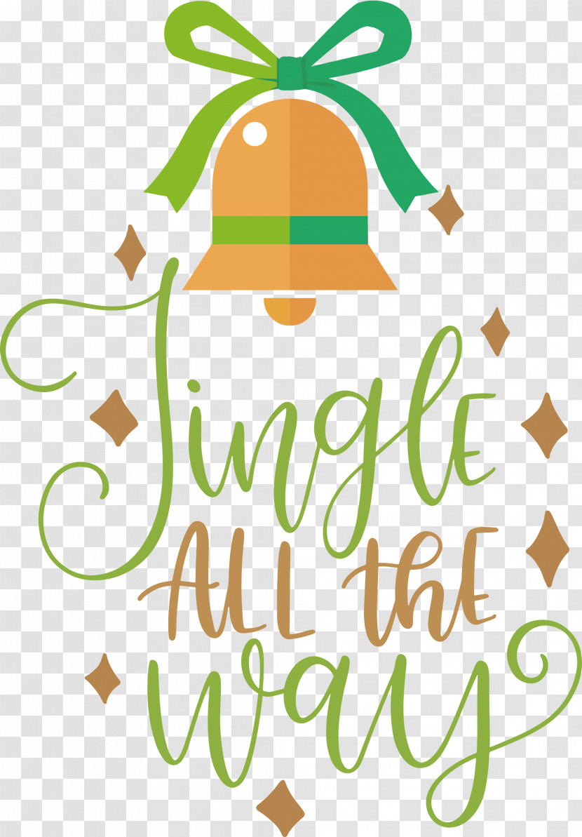 Jingle All The Way Christmas Transparent PNG