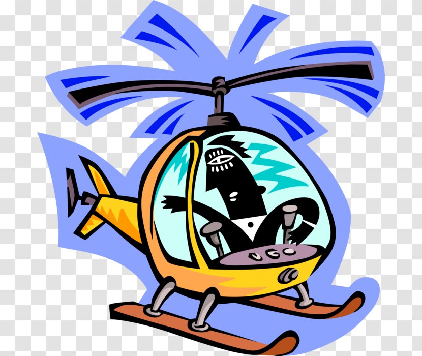 Clip Art Helicopter Rotor Flight Illustration Transparent PNG