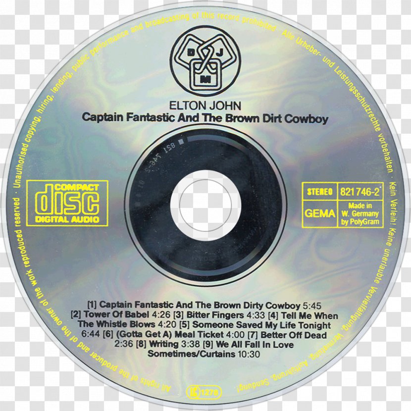 Compact Disc Elton John's Greatest Hits Brand Remix - John Transparent PNG