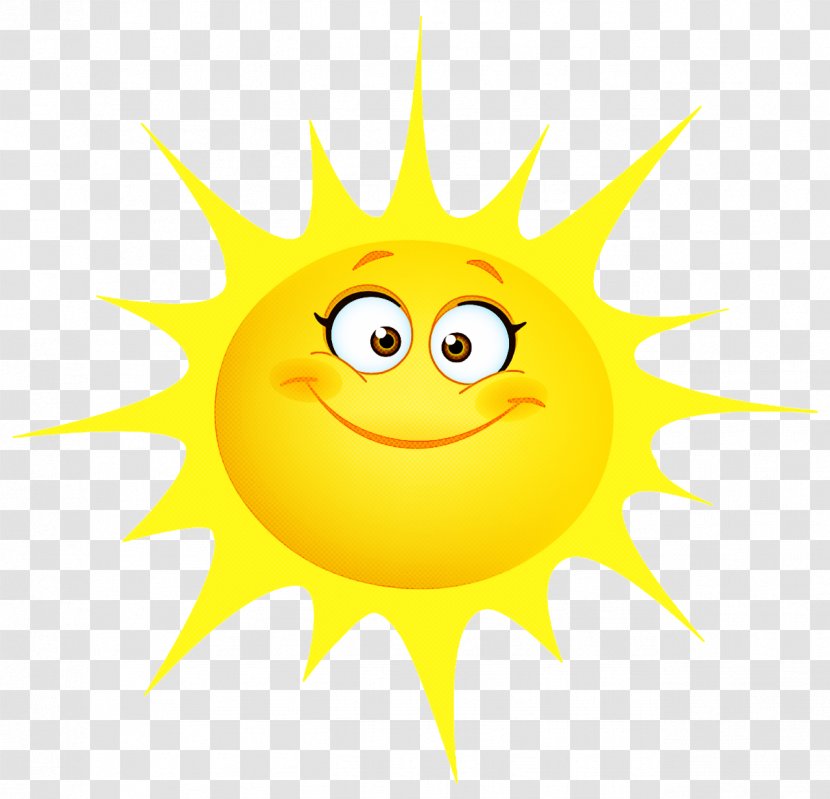 Emoticon - Smile - Sun Cartoon Transparent PNG