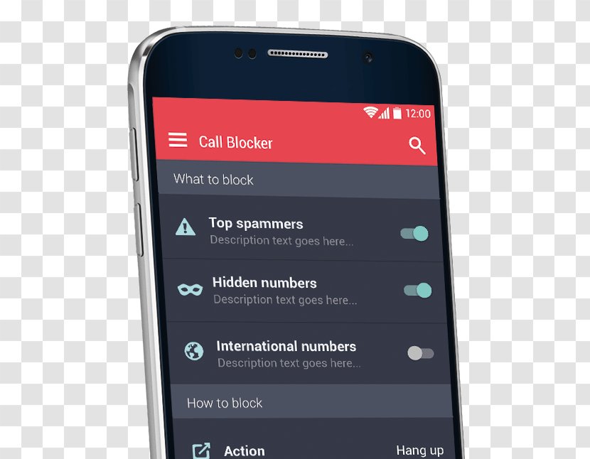 Feature Phone Smartphone Telephone Call Blocking Android - Cellular Network Transparent PNG