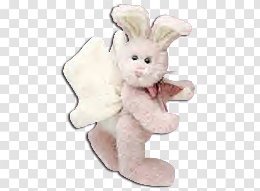 Rabbit Angel Bunny Easter Hare Stuffed Animals & Cuddly Toys - Pink Transparent PNG