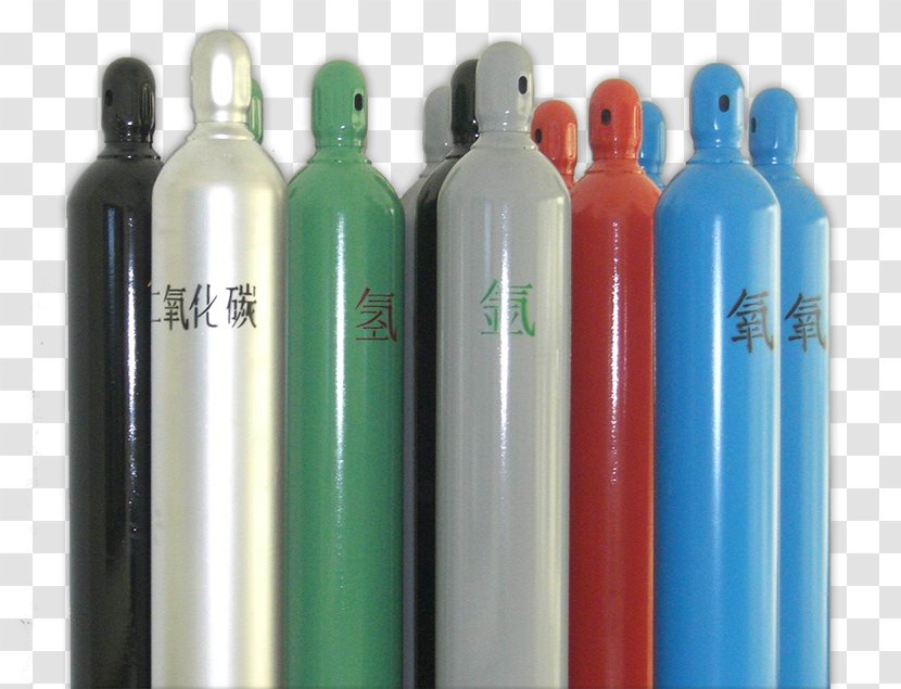 Gas Cylinder Carbon Dioxide Pressure Regulator - Oxygen Tank - Bottle Transparent PNG