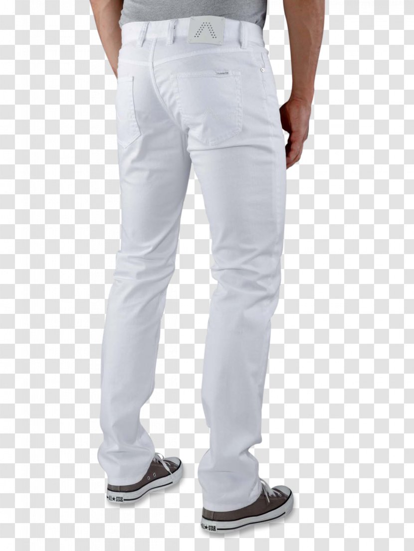 Pants Jeans Denim Waist Pocket - White Transparent PNG