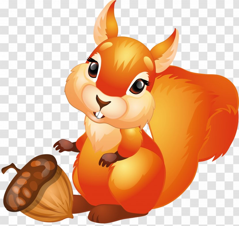 Red Squirrel Tree Squirrels Clip Art - Animal Collection Transparent PNG