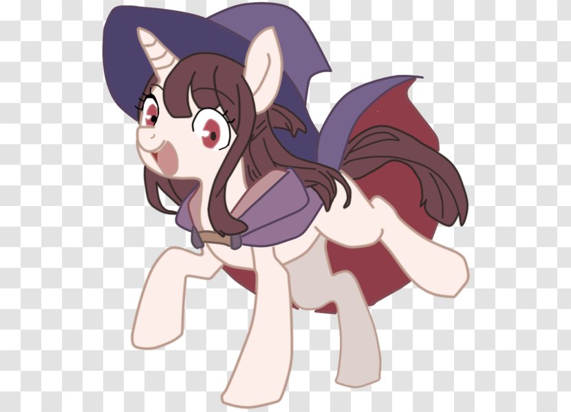 My Little Pony Akko Kagari Horse - Silhouette Transparent PNG