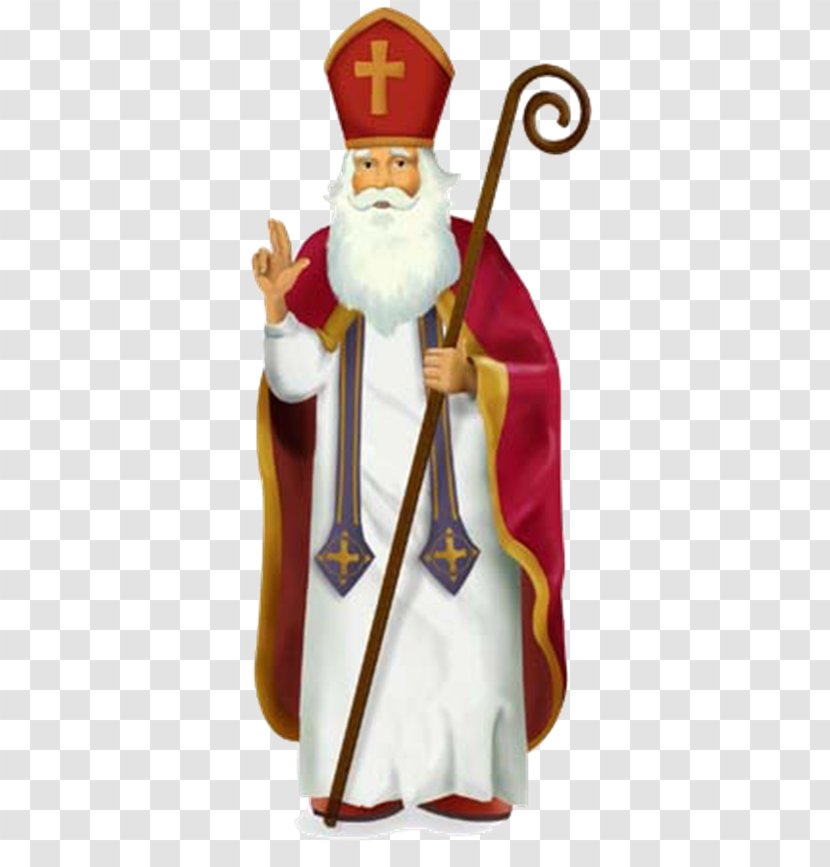 Santa Claus Saint ST NICHOLAS IS COMING TO TOWN Christmas Day Celebrating St. Nicholas - Decoration Transparent PNG
