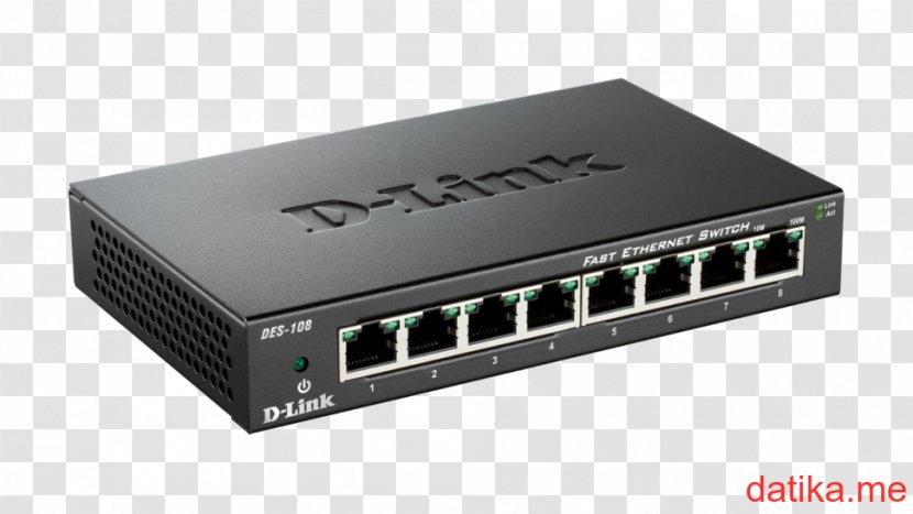 Network Switch 10 Gigabit Ethernet D-Link - Diagram Router Symbol Transparent PNG