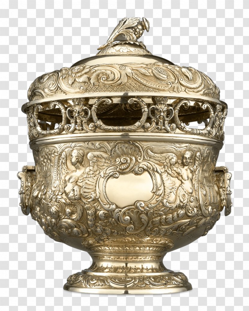 Silver-gilt Gilding Repoussé And Chasing Regency Era - Silver Transparent PNG