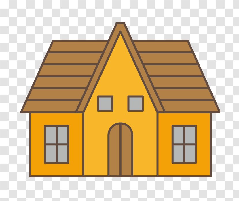 House Building Real Property - Facade - Vector Cabin Living Transparent PNG