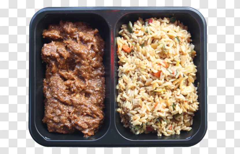 Bento Schnitzel Goulash Side Dish Outline Of Meals - Rice Transparent PNG