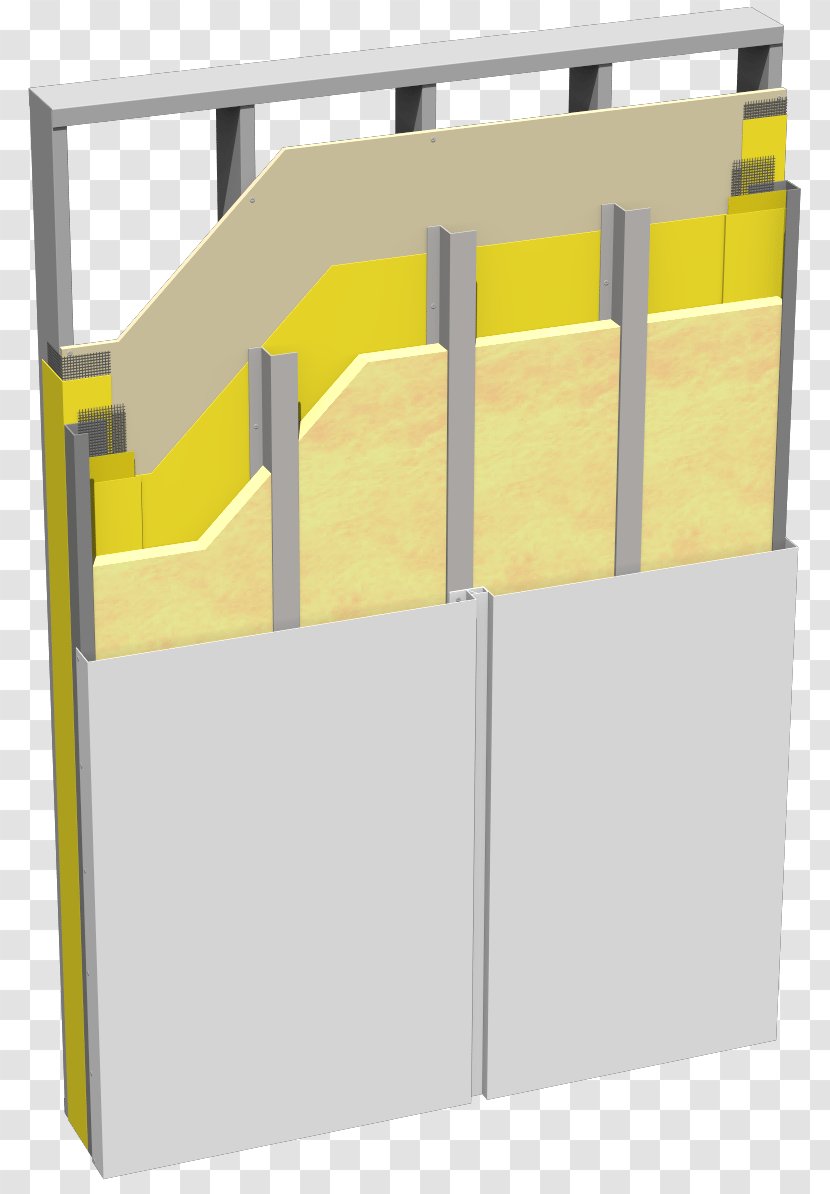 Framing Wall Stud Steel Frame Precast Concrete Exterior Insulation Finishing System - Building Envelope - Metal Screen Transparent PNG