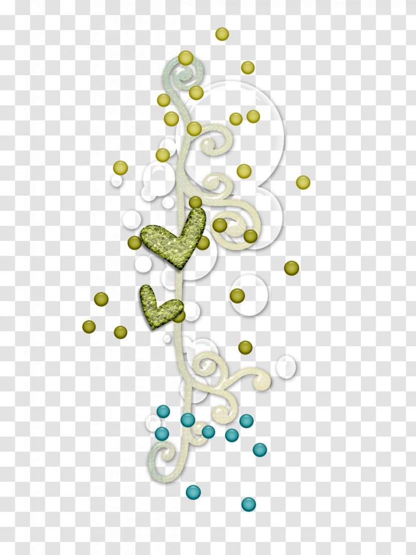 Green Graphics Font Body Jewellery Line - Organism - Scatter Transparent PNG