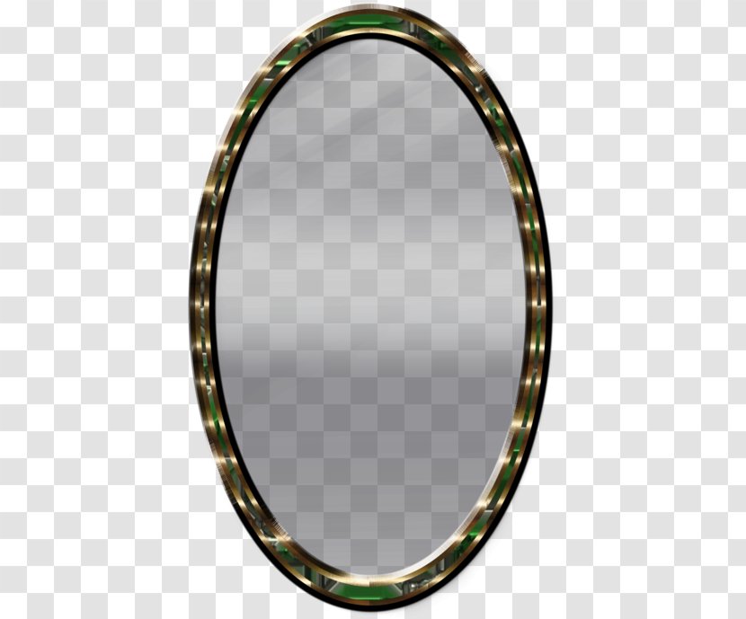 Green Circle - Oval - Makeup Mirror Transparent PNG