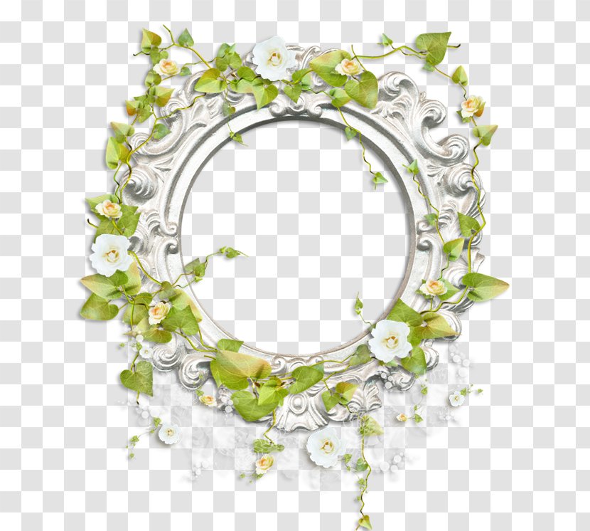 Picture Frames Clip Art - Floral Design - Tinypic Transparent PNG