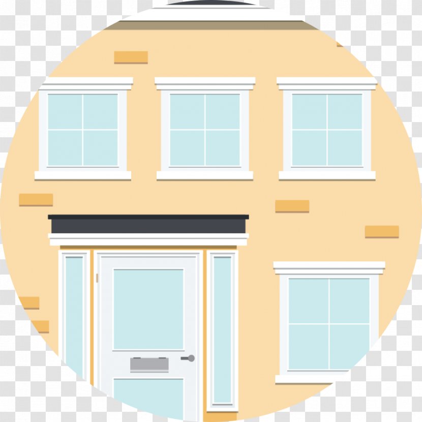 Window Facade Property - Home - Small Western-style Villa Transparent PNG