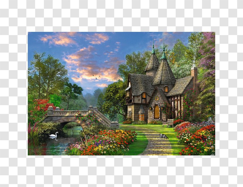 Jigsaw Puzzles Ravensburger F.X. Schmid - Landscape Transparent PNG