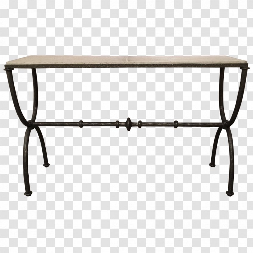 Coffee Tables Line Angle - Rectangle - Iron Table Transparent PNG