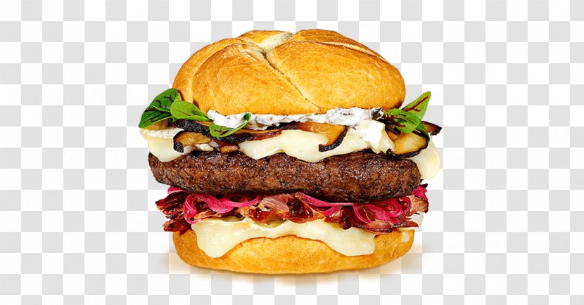 Slider Cheeseburger Hamburger Breakfast Sandwich Barbecue - Dish - Delicious Beef Burger Transparent PNG