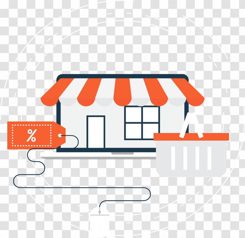 Supermarket E-commerce Online Shopping Transparent PNG