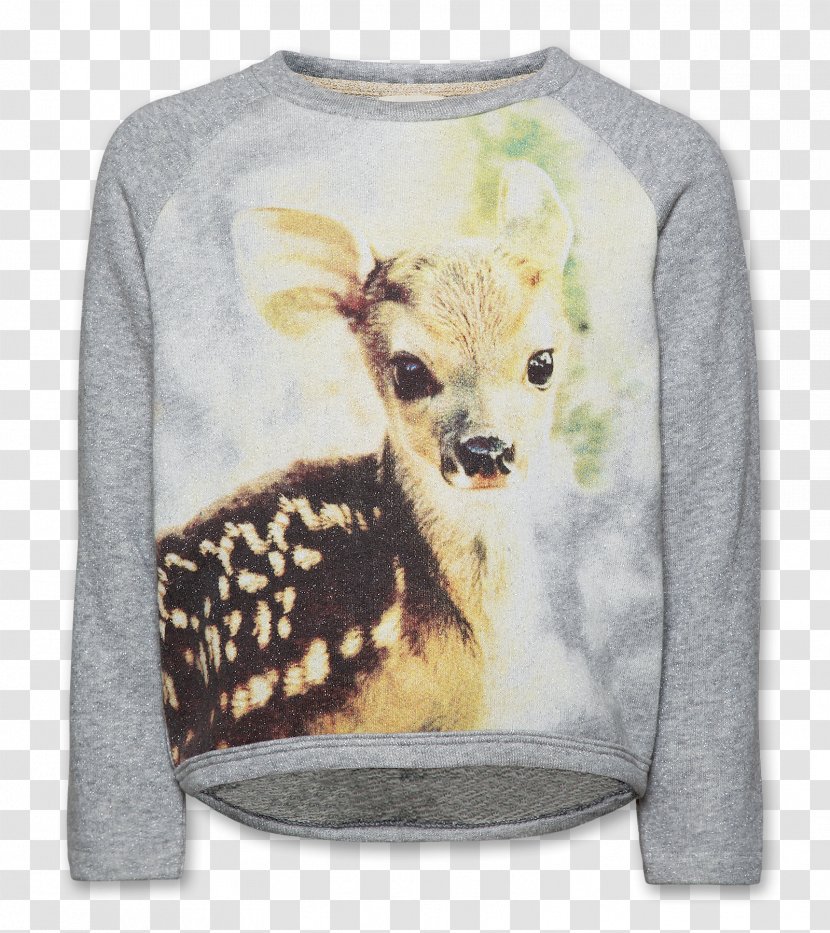 T-shirt Sweater Animal Nature Clothing - Deer Transparent PNG