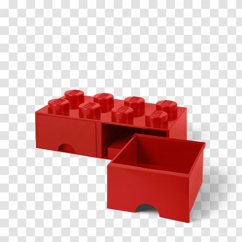 Room Copenhagen LEGO Storage Brick 1 8 Knob Lego Drawer - Box Transparent PNG