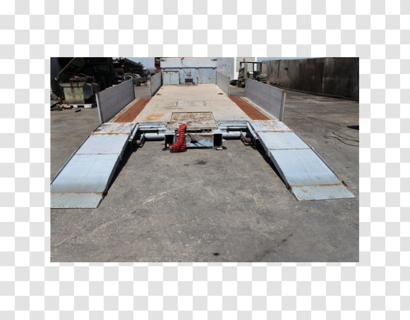 Semi-trailer Length Transport Axle Helicopter - Steel - Omar Transparent PNG