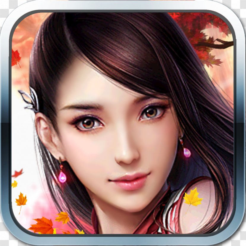 Mobile Game Heavenly Sword Instance Dungeon 修真小說 玄幻 - Flower - Silhouette Transparent PNG