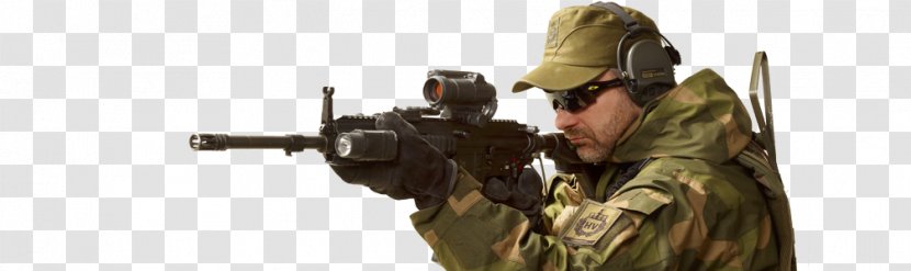 Military Marksman Camp Perry Soldier Air Gun - Ranged Weapon Transparent PNG