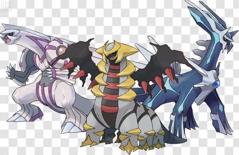 Dialga Video Games Legendary Bird Trio Moltres Palkia - Mythical Creature - Shiny Giratina Transparent PNG