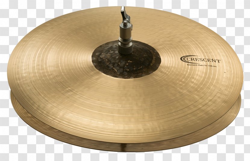 Hi-Hats Sabian Cymbal 01504 - Hi Hat - Brass Transparent PNG
