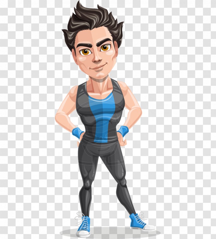 Don Bell Cartoon Physical Fitness Character - Shoe - Vector Business Man Transparent PNG